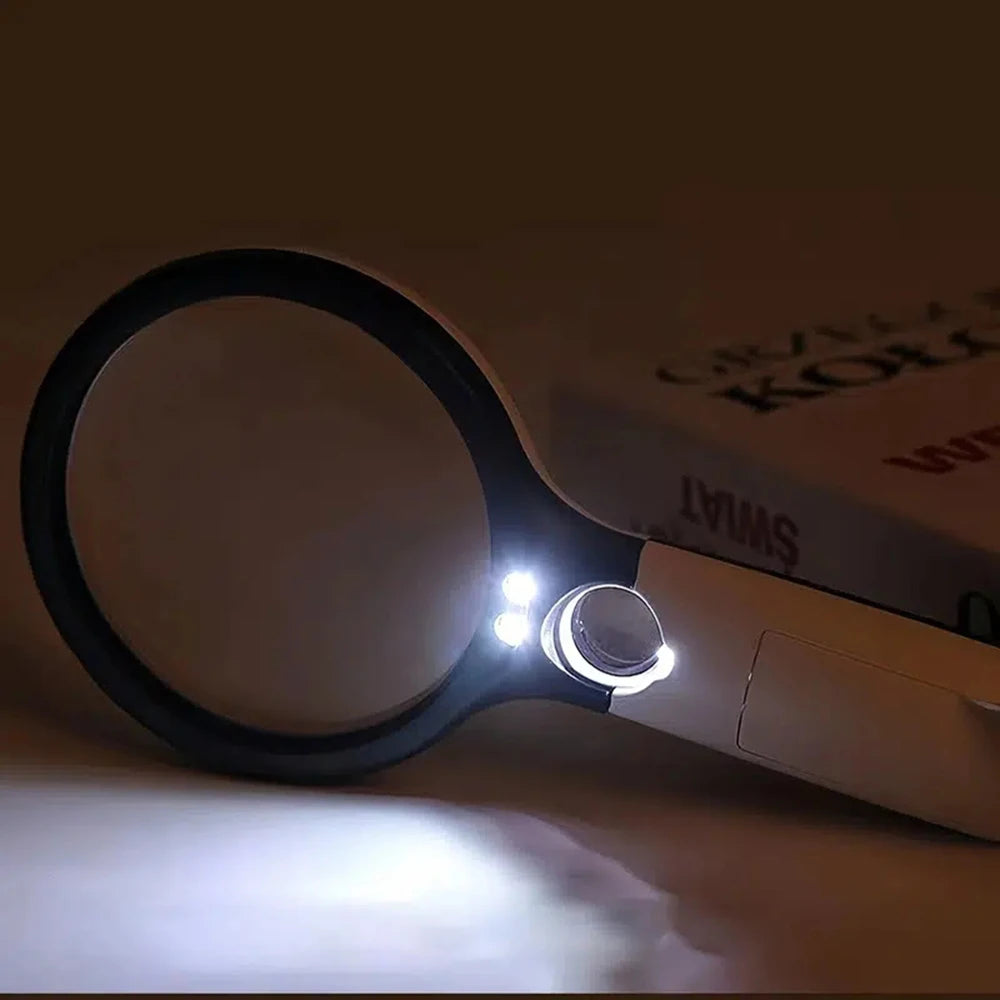 Lupa LED com Iluminação